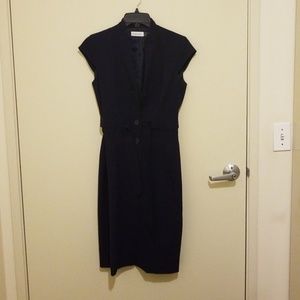 Navy Calvin Klein dress